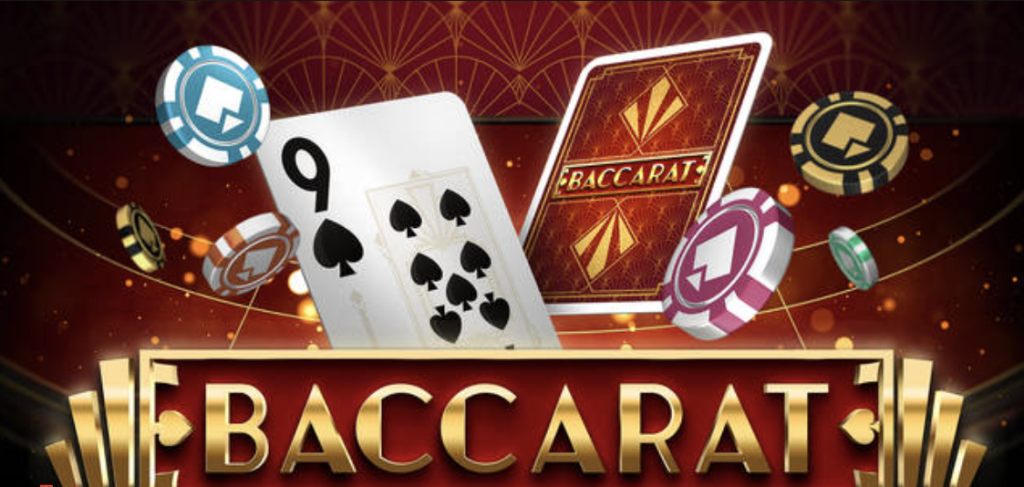Image of a sign saying Baccarat