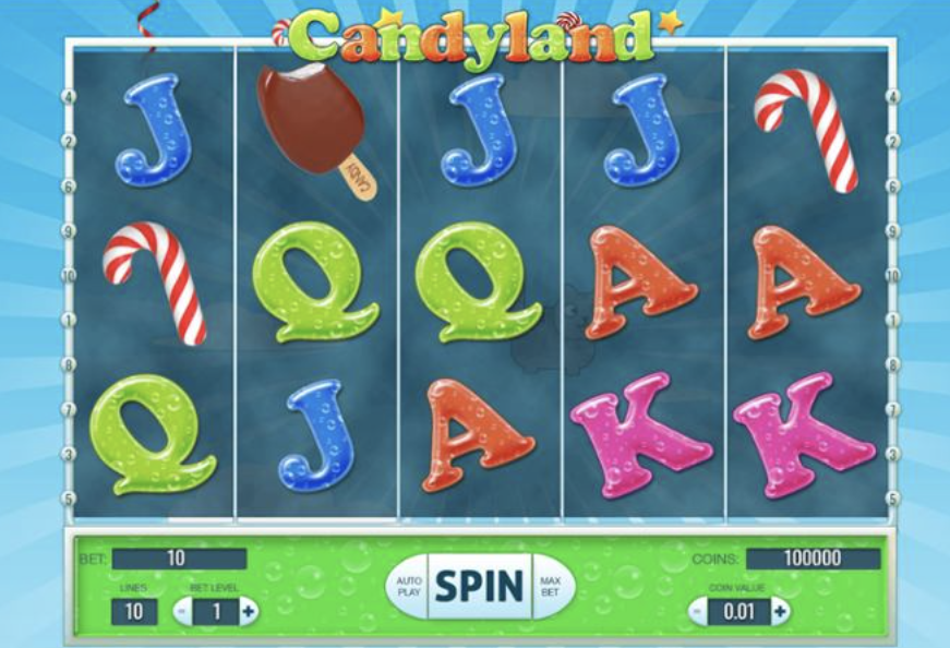 Image of Candyland game slot