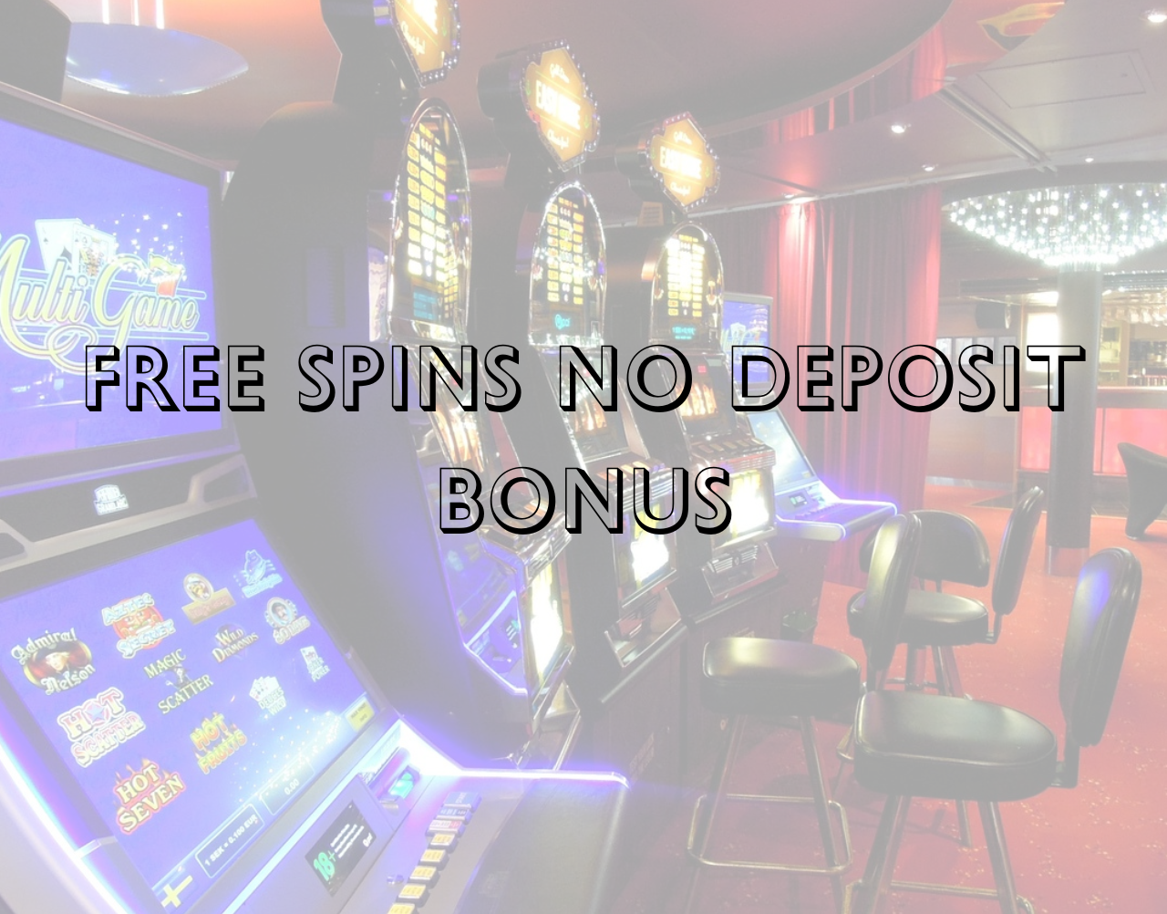 free spins no deposit bonus not on gamstop